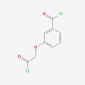 molecular formula C9H6Cl2O3 B15434751 3-(2-Chloro-2-oxoethoxy)benzoyl chloride CAS No. 84290-11-9