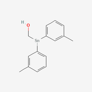 molecular formula C15H17OSn B15434932 CID 71417990 