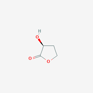 molecular formula C4H6O3 B015435 (S)-3-羟基二氢呋喃-2(3H)-酮 CAS No. 52079-23-9