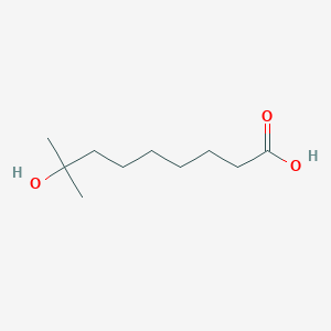 molecular formula C10H20O3 B15435041 8-Hydroxy-8-methylnonanoic acid CAS No. 82413-83-0