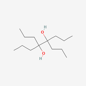 molecular formula C14H30O2 B15435189 4,5-Dipropyloctane-4,5-diol CAS No. 86954-78-1