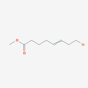 molecular formula C9H15BrO2 B15435362 Methyl 8-bromooct-5-enoate CAS No. 85924-40-9