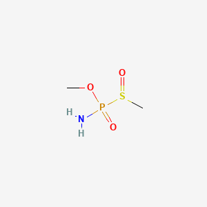 molecular formula C2H8NO3PS B15435461 Methamidophos sulfoxide CAS No. 83498-80-0