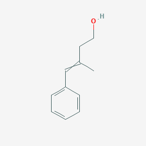 molecular formula C11H14O B15435605 3-methyl-4-phenylbut-3-en-1-ol CAS No. 83126-02-7