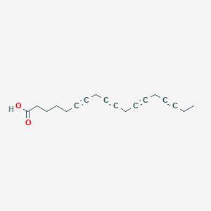 molecular formula C18H20O2 B15435614 Octadeca-6,9,12,15-tetraynoic acid CAS No. 82122-21-2