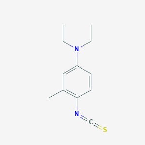 molecular formula C12H16N2S B15435855 N,N-Diethyl-4-isothiocyanato-3-methylaniline CAS No. 84381-55-5