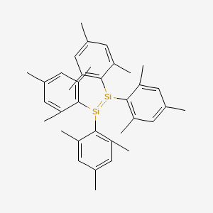 molecular formula C36H44Si2 B15435945 Disilene, tetrakis(2,4,6-trimethylphenyl)- CAS No. 80785-72-4