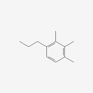 molecular formula C12H18 B15436369 Benzene, trimethylpropyl- CAS No. 82162-09-2