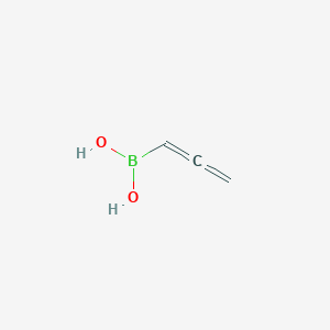 molecular formula C3H5BO2 B15436384 Allenylboronic acid CAS No. 83816-41-5