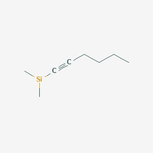 molecular formula C8H15Si B15436389 CID 11355526 