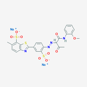 molecular formula C25H22N4NaO9S3+ B154364 Helion Yellow 5G CAS No. 10190-68-8