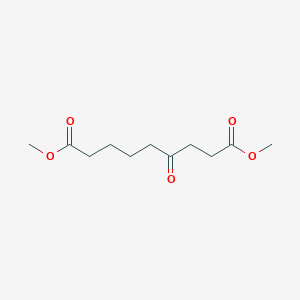 molecular formula C11H18O5 B15436427 Dimethyl 4-oxononanedioate CAS No. 85710-88-9