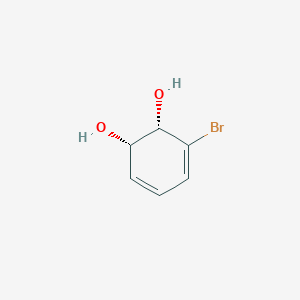 B154365 (1S-cis)-3-Bromo-3,5-cyclohexadiene-1,2-diol CAS No. 130792-45-9