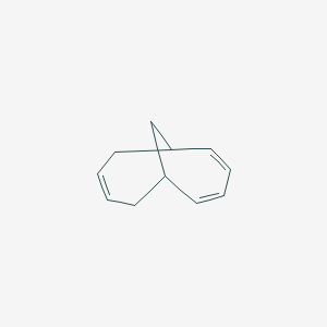 molecular formula C11H14 B15436579 Bicyclo[4.4.1]undeca-2,4,8-triene CAS No. 86067-58-5