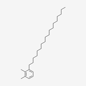 molecular formula C26H46 B15436689 1,2-Dimethyl-3-octadecylbenzene CAS No. 83803-59-2