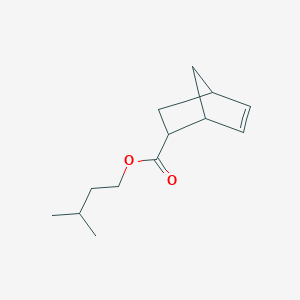 molecular formula C13H20O2 B15436767 3-Methylbutyl bicyclo[2.2.1]hept-5-ene-2-carboxylate CAS No. 80758-77-6