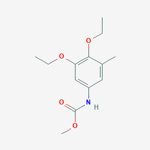 molecular formula C13H19NO4 B15436835 Methyl (3,4-diethoxy-5-methylphenyl)carbamate CAS No. 84971-88-0