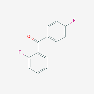 molecular formula C13H8F2O B154369 2,4'-二氟苯甲酮 CAS No. 342-25-6