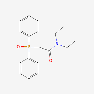 molecular formula C18H22NO2P B15437096 Acetamide, 2-(diphenylphosphinyl)-N,N-diethyl- CAS No. 80413-42-9