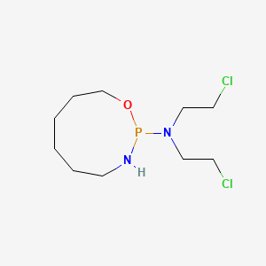 molecular formula C10H21Cl2N2OP B15437142 N,N-bis(2-chloroethyl)-1,3,2-oxazaphosphonan-2-amine CAS No. 78219-90-6