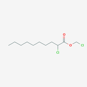 molecular formula C11H20Cl2O2 B15437237 Chloromethyl 2-chlorodecanoate CAS No. 80418-79-7