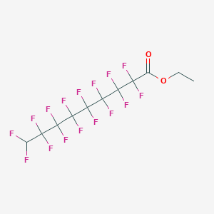 molecular formula C11H6F16O2 B154373 Ethyl 9H-perfluorononanoate CAS No. 1799-47-9