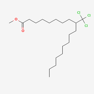 molecular formula C20H37Cl3O2 B15437367 Methyl 9-(trichloromethyl)octadecanoate CAS No. 82040-44-6