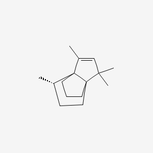 molecular formula C15H24 B15437454 dl-Modhephene CAS No. 76739-64-5