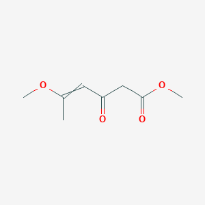 molecular formula C8H12O4 B15437743 Methyl 5-methoxy-3-oxohex-4-enoate CAS No. 78133-87-6