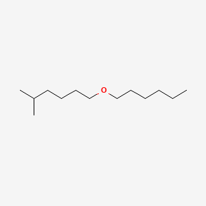 molecular formula C13H28O B15438259 Hexane, 1-(hexyloxy)-5-methyl- CAS No. 74421-19-5