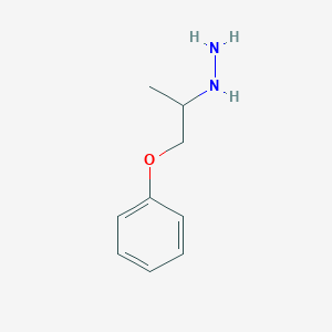 molecular formula C9H14N2O B154385 苯氧丙嗪 CAS No. 3818-37-9