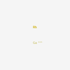 molecular formula GaRh B15438758 Gallium;rhodium 