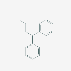 molecular formula C17H20 B154388 1,1-Diphenylpentane CAS No. 1726-12-1