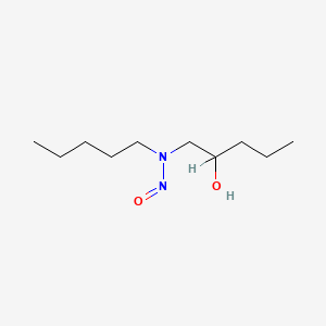 molecular formula C10H22N2O2 B15438857 N-(2-hydroxypentyl)-N-pentylnitrous amide CAS No. 79448-12-7