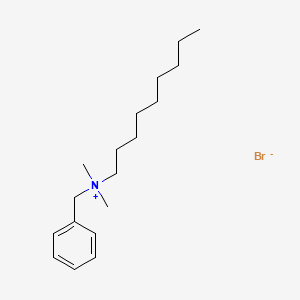 molecular formula C18H32BrN B15439043 N-Benzyl-N,N-dimethylnonan-1-aminium bromide CAS No. 73620-02-7
