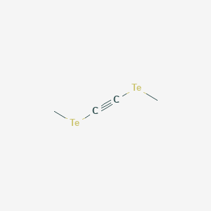 molecular formula C4H6Te2 B15439085 Bis(methyltellanyl)ethyne CAS No. 74502-31-1