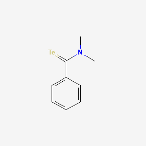 molecular formula C9H11NTe B15439174 N,N-Dimethyltellurobenzamide CAS No. 73475-28-2