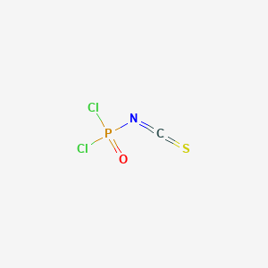 molecular formula CCl2NOPS B154392 Dichloroisothiocyanatophosphine CAS No. 1858-38-4