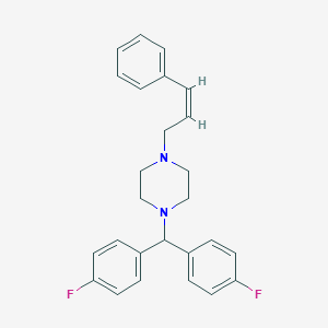 molecular formula C26H26F2N2 B154396 (Z)-Flunarizine CAS No. 693765-11-6