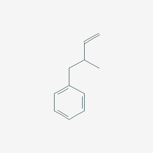 molecular formula C11H14 B154398 Benzene, (2-methyl-3-butenyl)- CAS No. 1647-06-9