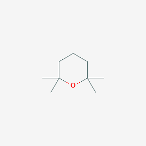 molecular formula C9H18O B15439894 2,2,6,6-Tetramethyloxane CAS No. 77887-46-8