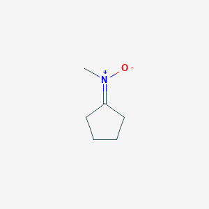molecular formula C6H11NO B15439899 N-Methylcyclopentanimine N-oxide CAS No. 72552-74-0