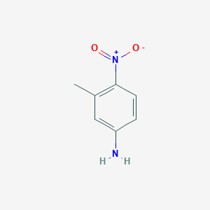 molecular formula C7H8N2O2 B015440 3-Methyl-4-nitroaniline CAS No. 611-05-2