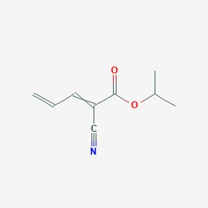 molecular formula C9H11NO2 B15440221 Propan-2-yl 2-cyanopenta-2,4-dienoate CAS No. 78260-38-5
