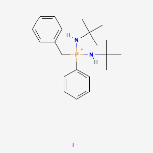 molecular formula C21H32IN2P B15440298 Phosphorus(1+), iodide, (T-4)- CAS No. 73790-35-9