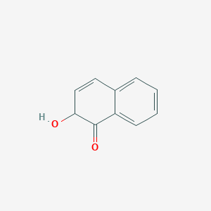 molecular formula C10H8O2 B15440343 2-Hydroxynaphthalen-1(2H)-one CAS No. 77488-21-2