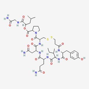 molecular formula C43H64N10O13S2 B15440584 Dahicao CAS No. 71375-94-5