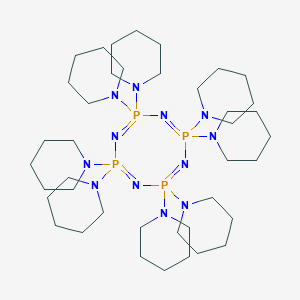 2,2,4,4,6,6,8,8-Octa(1-piperidinyl)-1,3,5,7,2lambda~5~,4lambda~5~,6lambda~5~,8lambda~5~-tetraazatetraphosphocine