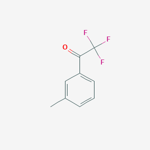 molecular formula C9H7F3O B154409 3'-Methyl-2,2,2-trifluoroacetophenone CAS No. 1736-06-7
