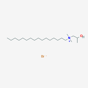 molecular formula C21H46BrNO B15440989 N-(2-Hydroxypropyl)-N,N-dimethylhexadecan-1-aminium bromide CAS No. 68796-83-8